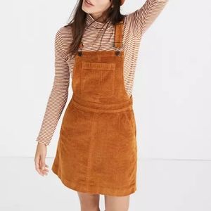 ISO Madewell Corduroy Overall Dress XS